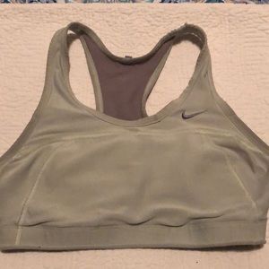 Green Nike Sports Bra size small